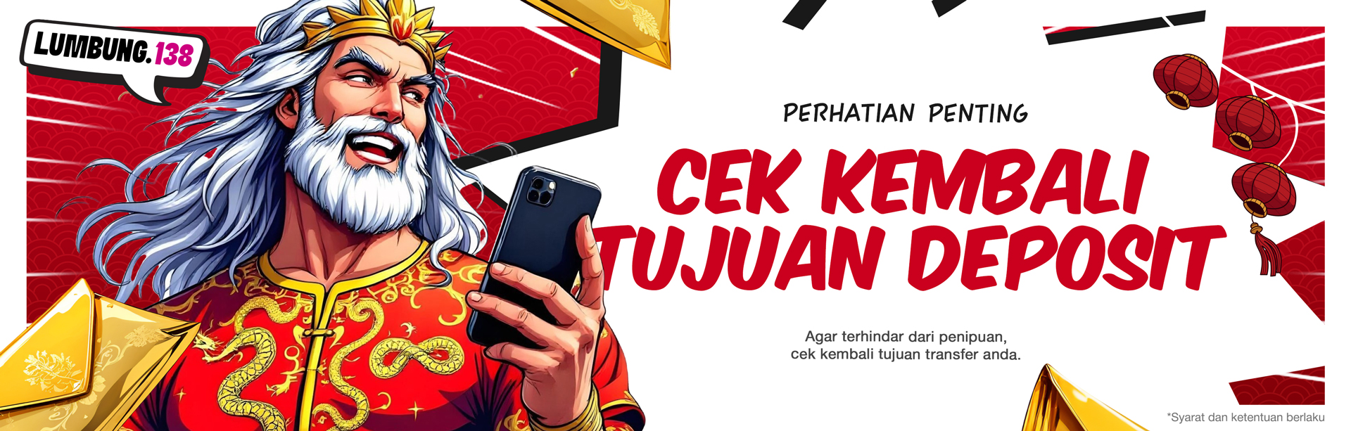 CEK TUJUAN DEPOSIT SEBELUM MELAKUKAN TRANSFER	