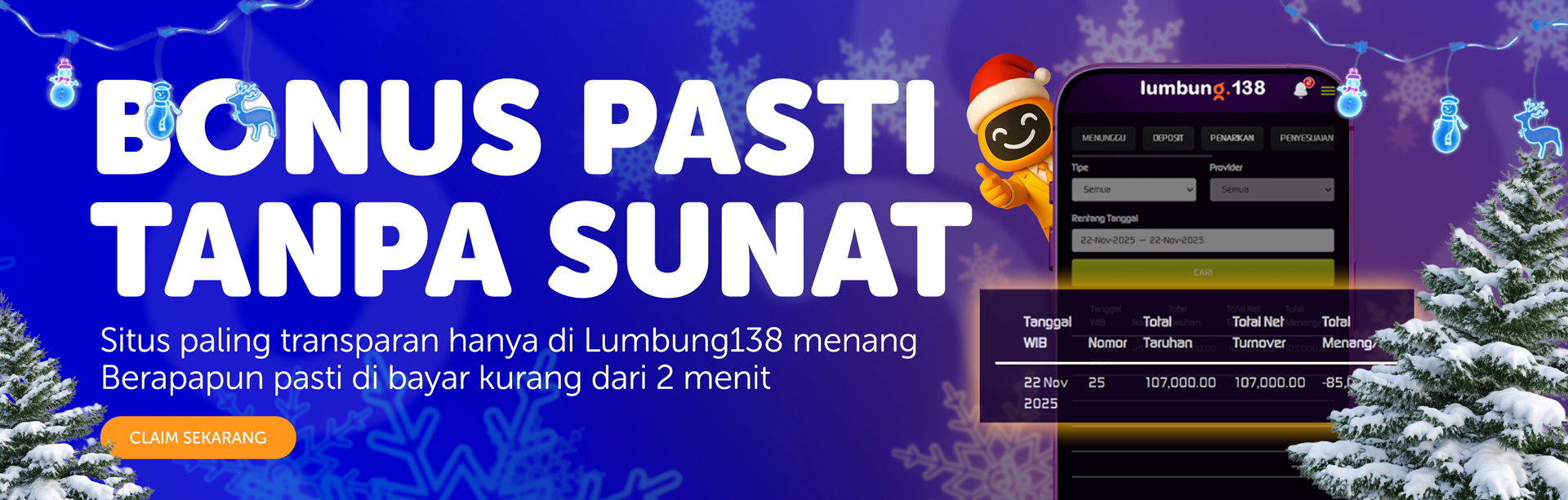 LUMBUNG138 CEK TURN OVER