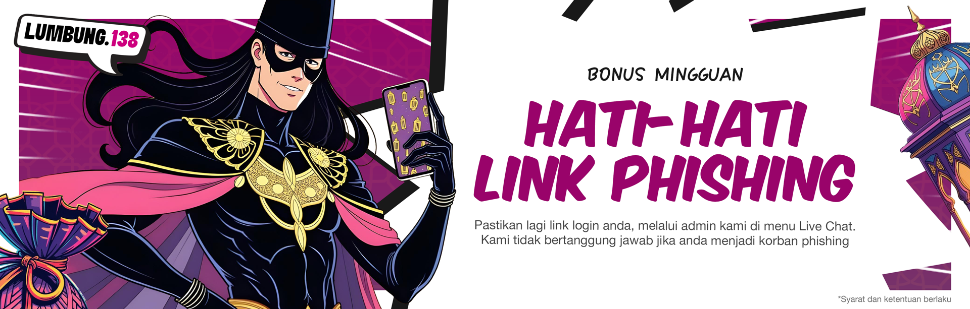 HATI HATI LINK PHISING