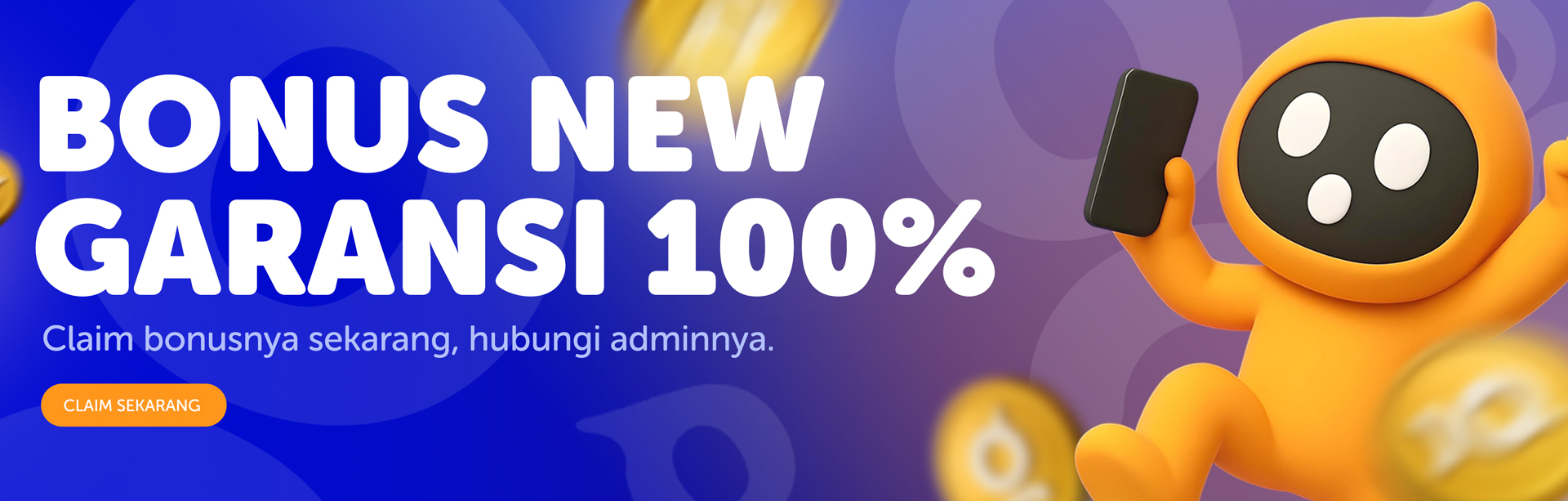 BONUS GARANSI 100%