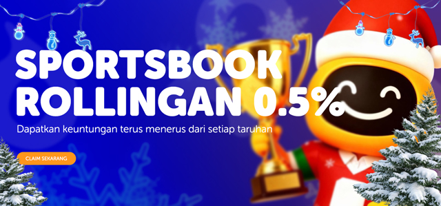 BONUS ROLLINGAN SPORTSBOOK 0.5%