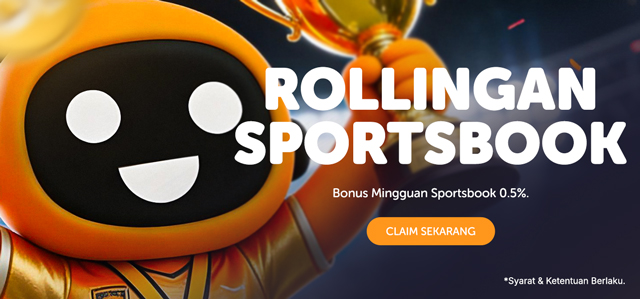 BONUS ROLLINGAN SPORTSBOOK 0.5%