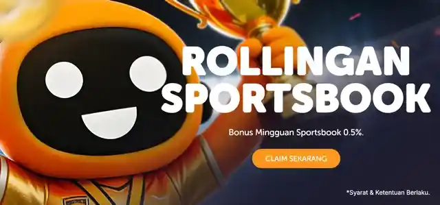 BONUS ROLLINGAN SPORTSBOOK 0.5%