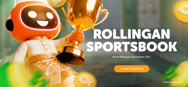 BONUS ROLLINGAN SPORTSBOOK 0.5%