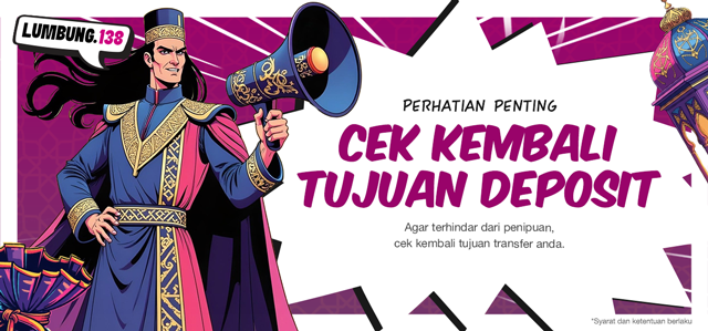 CEK TUJUAN DEPOSIT SEBELUM MELAKUKAN TRANSFER	