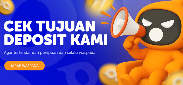 CEK TUJUAN DEPOSIT SEBELUM MELAKUKAN TRANSFER	