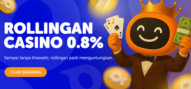 BONUS ROLLINGAN CASINO 0.8%