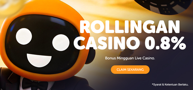 BONUS ROLLINGAN CASINO 0.8%