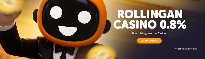 BONUS ROLLINGAN CASINO 0.8%