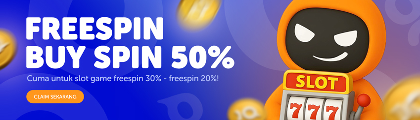 BONUS FREESPIN 50%
