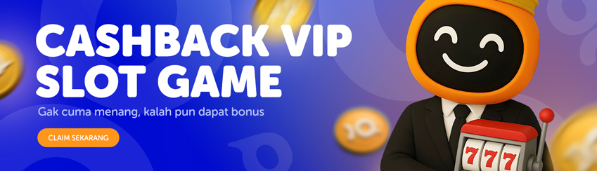 BONUS CASHBACK SLOT & ARCADE MINGGUAN VIP