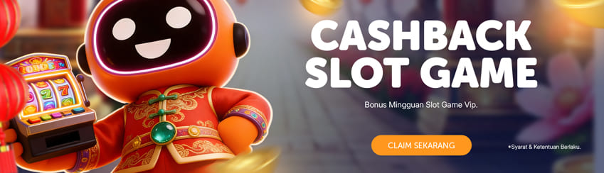 BONUS CASHBACK SLOT & ARCADE MINGGUAN VIP