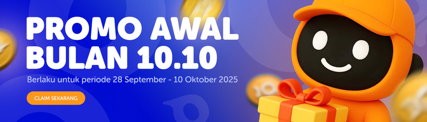 BONUS VIP AWAL & AKHIR BULAN 10.10